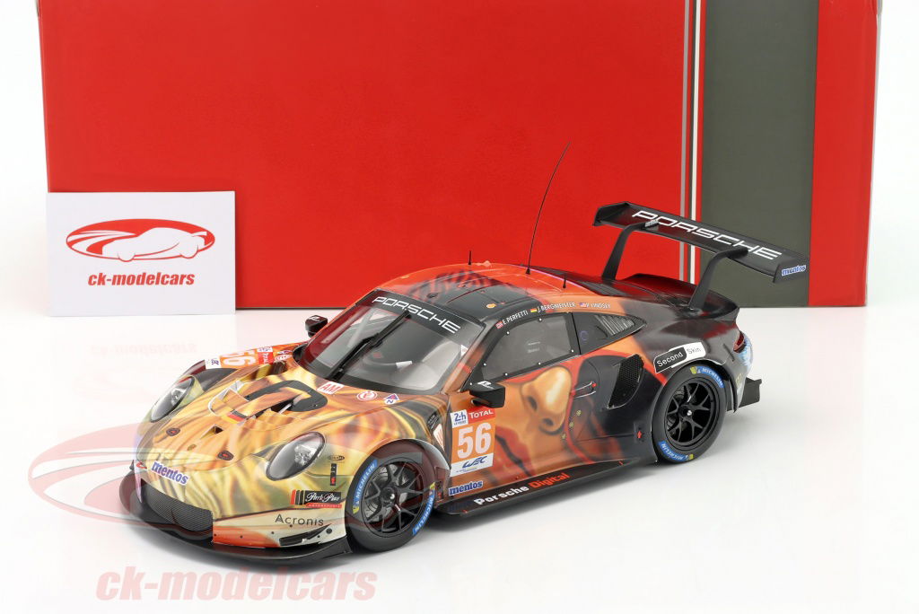 Ixo 1:18 Porsche 911 RSR #56 Winner LMGTE AM 24h LeMans 2019 Team