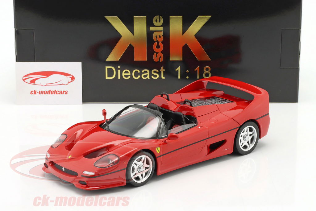 KK-Scale 1:18 Ferrari F50 convertible year 1995 red
