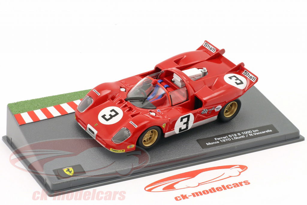 Altaya 1:43 Ferrari 512 S #3 2nd 1000km Monza 1970 I. Giunti, N