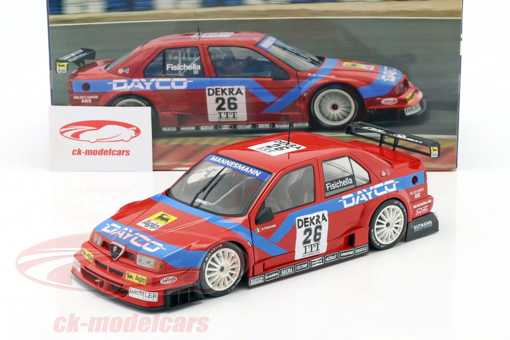 1/18 アルファロメオ 155 #26 DTM 1995 G.フィジケラ WERK83 1:18 G. Fisichella Alfa Romeo 155 V6 TI #26 DTM / ITC