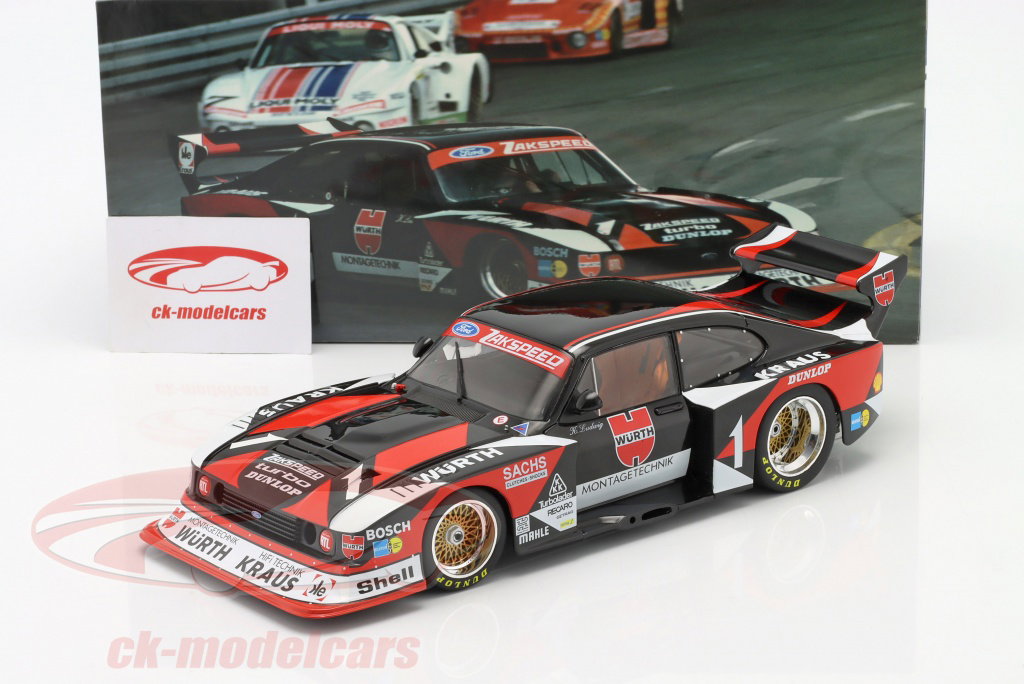 WERK83 1:18 Ford Capri Turbo Gr.5 Würth #1 DRM 1980 Klaus Ludwig