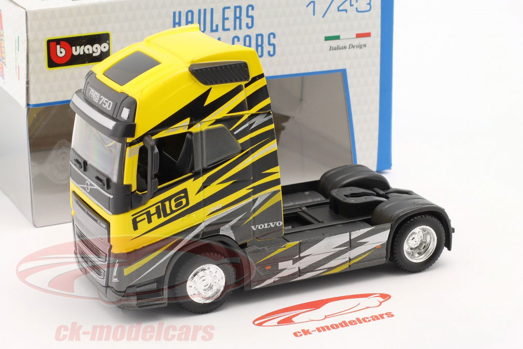 Bburago 1:43 Volvo FH16 Globetrotter 750 XXL Truck yellow