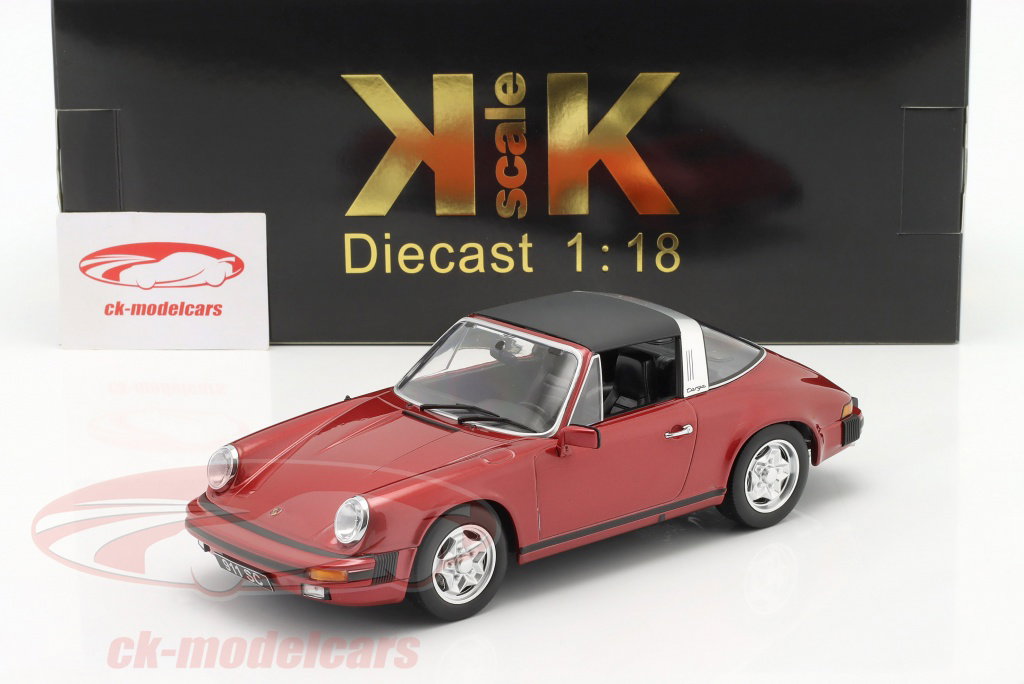 1:18 ÉCHELLE KK Porsche 911 Carrera Coupé G-Modèle 1984 Noir Diecast EUR 84,65 - FR