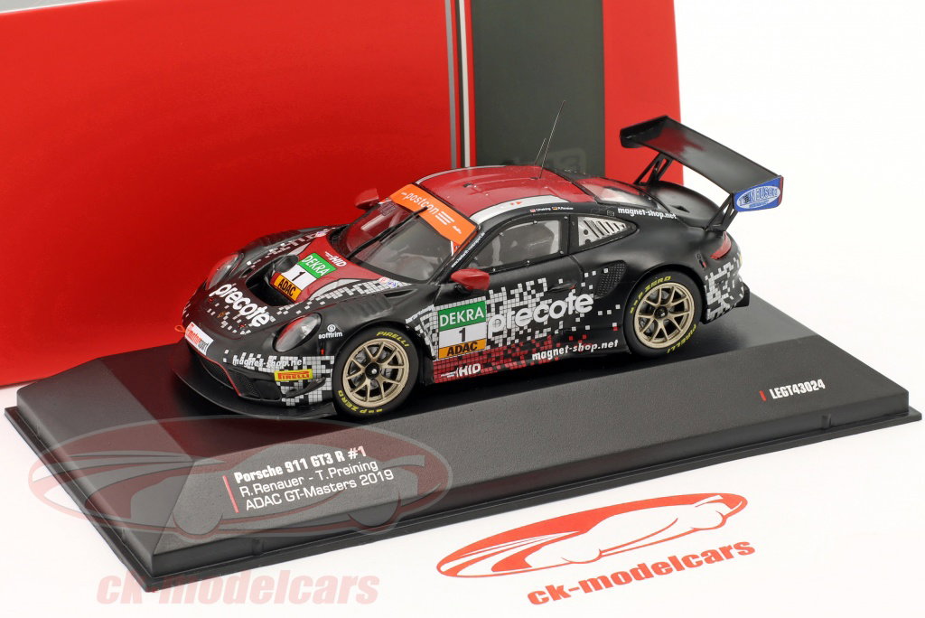 Ixo 1:43 Porsche 911 GT3 R #1 ADAC GT Masters 2019 Renauer