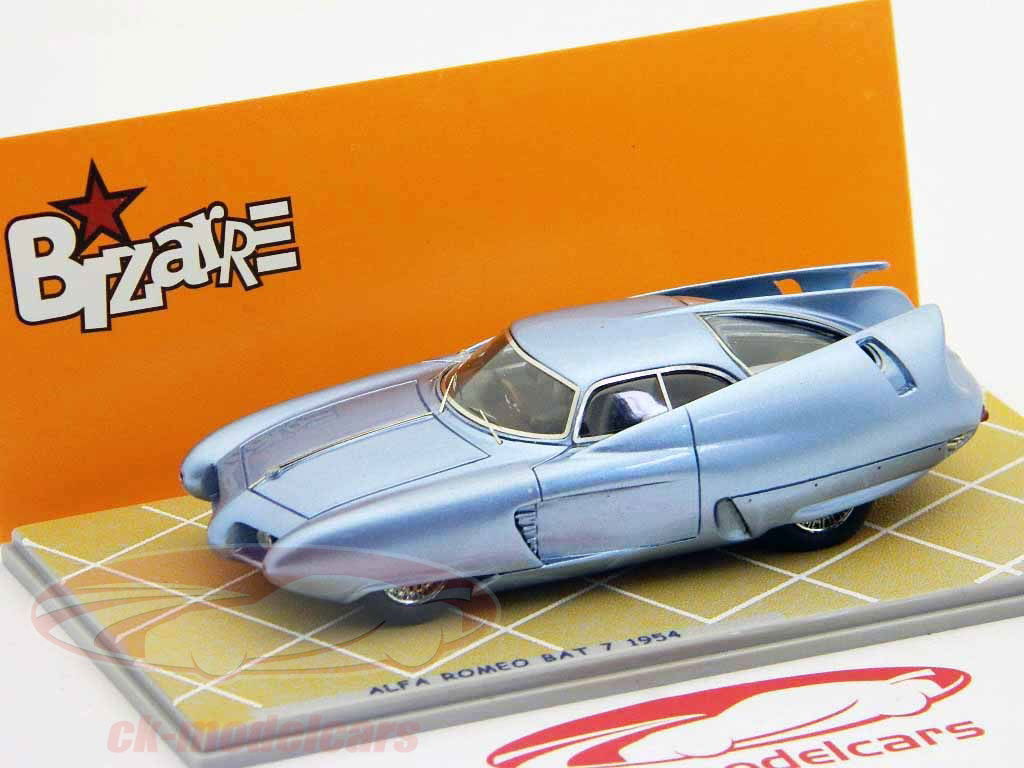 ミニカー ALFA ROMEO B.A.T. 7 1954 BIZARRE 1/43 Spark 1:43 Alfa Romeo BAT 7 1954 blue metallic Bizarre BZ120