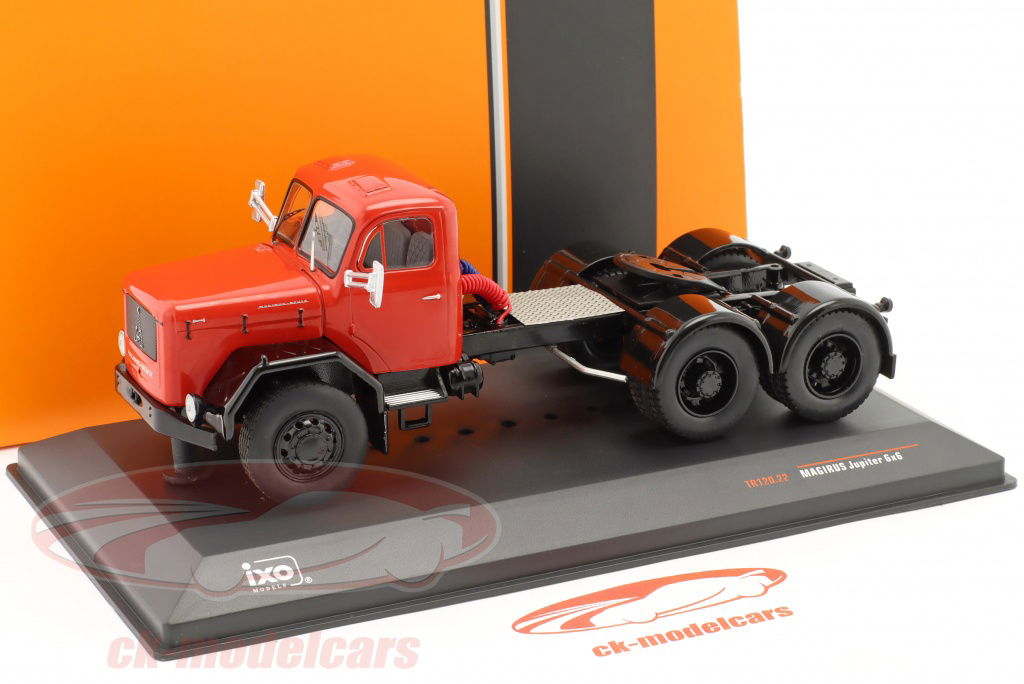 ミニカー Magirus-Deutz Jupiter 6x6 Z - 1:43 - IXO Ixo 1:43 Magirus Jupiter 6x6 SZM red TR120.22 model car TR120.22