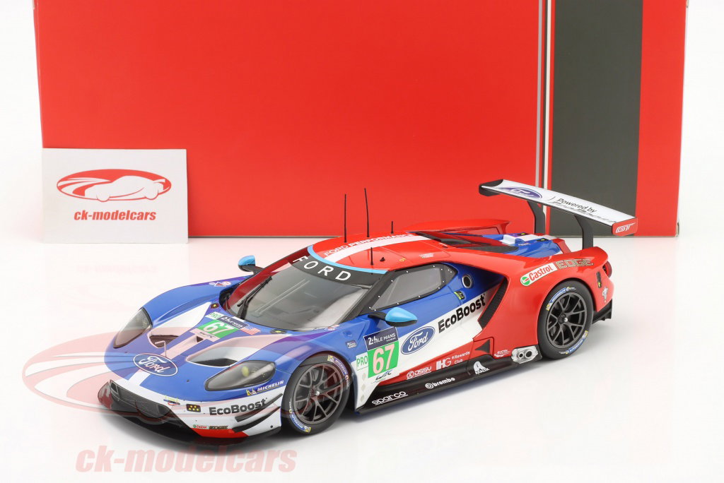 1/18 フォードGT Ixo 1:18 Ford GT #67 24h LeMans 2017 Tincknell, Priaulx, Derani