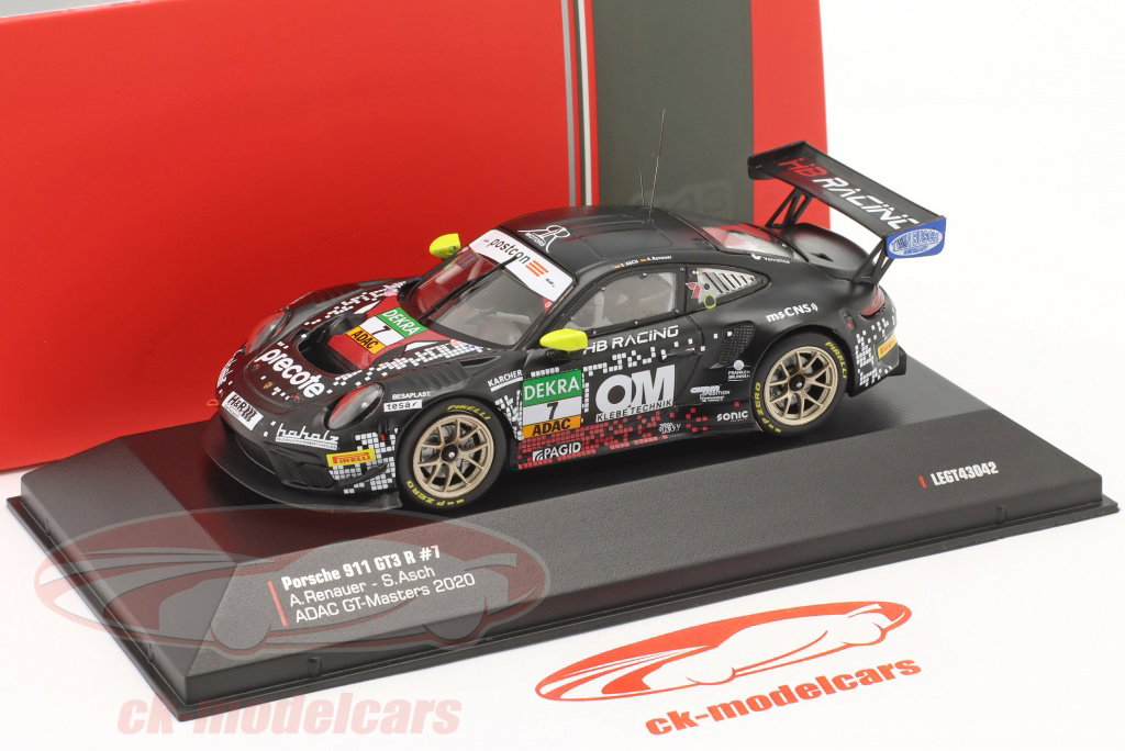 Ixo 1:43 Porsche 911 GT3 R #7 ADAC GT-Masters 2020 Herberth