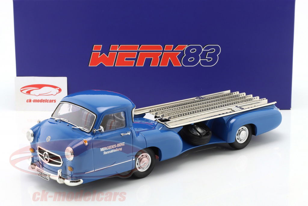 WERK83 1:18 Mercedes-Benz racing transporter 