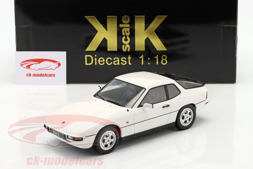 KK-Scale 1:18 ポルシェ 924 S 建設年 1986 白 KKDC180771 モデル 車