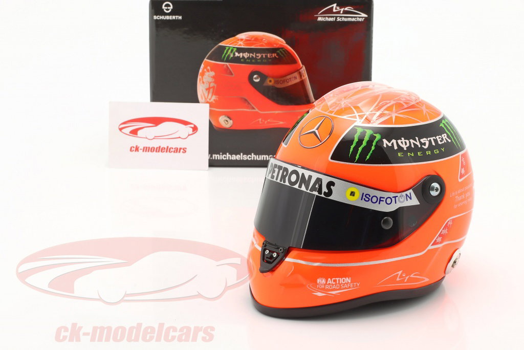 A Schuberth brand Michael Schumacher Mercedes Petronas Formula 1 A Schuberth brand Michael Schumacher Mercedes Petronas Formula 1
