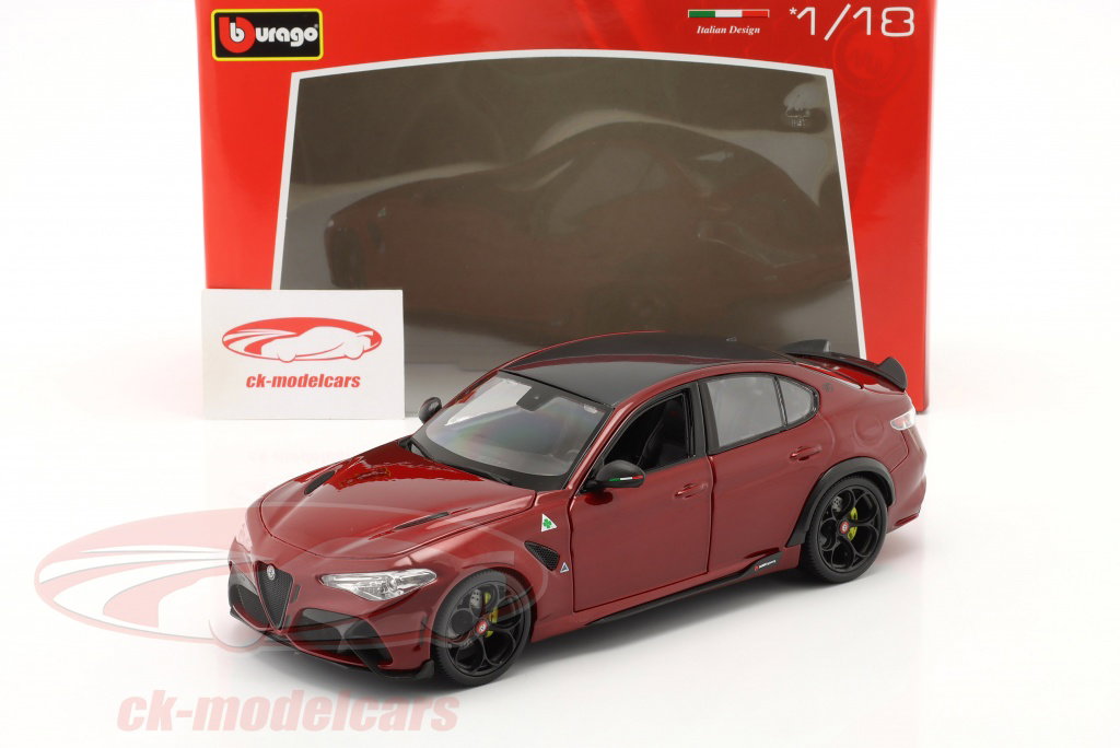BURAGO 18-01446 Scale 1/18 | ALFA ROMEO GIULIA GTA 2020 M O N T R E A L GREEN MET