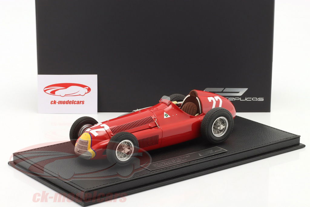 ミニカー　1/18 BRM V16 アルビGP 1953 優勝車 #7 M.Fangio [TM18-277B] BRM V16 1953 Tecnomodel 1:18 TM18-277B - Modellini F1 Diecast