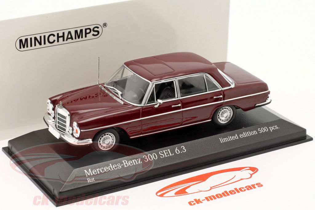Minichamps 1:43 Mercedes-Benz 300 SEL 6.3 (W109) year 1968