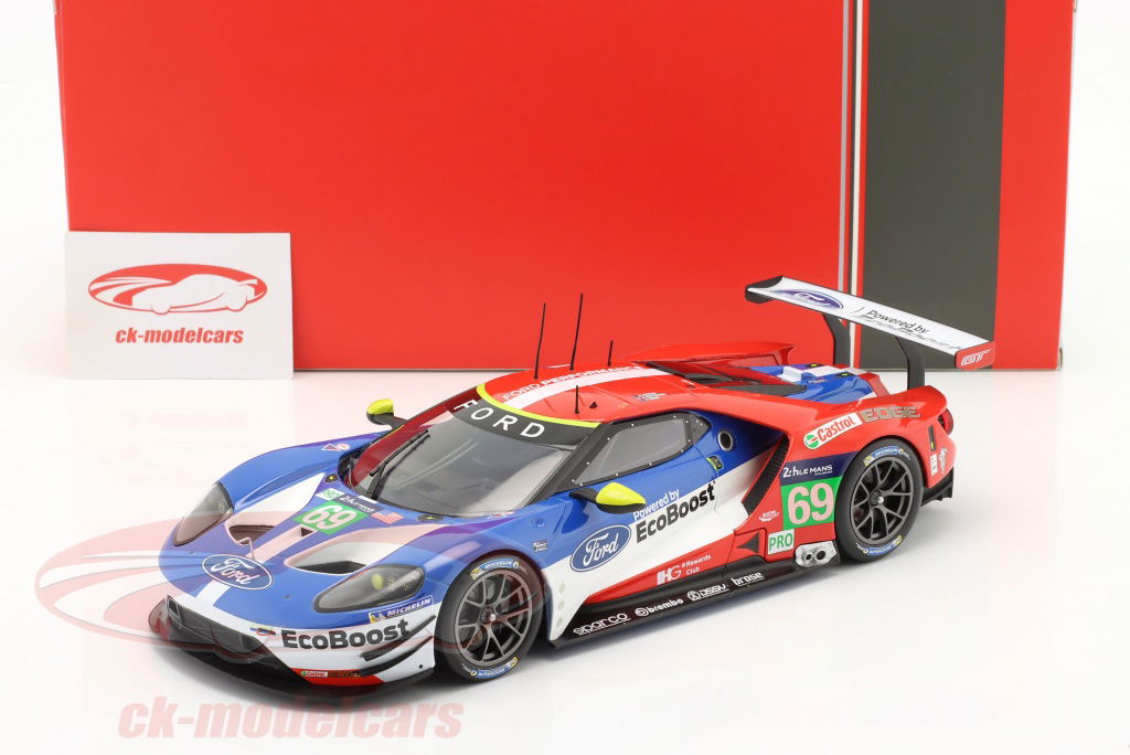 Ixo 1:18 Ford GT #69 24h LeMans 2016 Briscoe, Westbrook, Dn