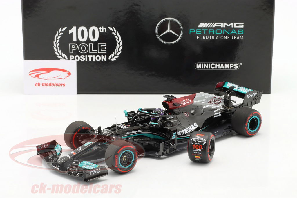 自動車 MINICHAMPS F1 L. HAMILTON 1/18 w12 1/18 Minichamps 2021 Lewis Hamilton Mercedes-AMG F1 W12 #44