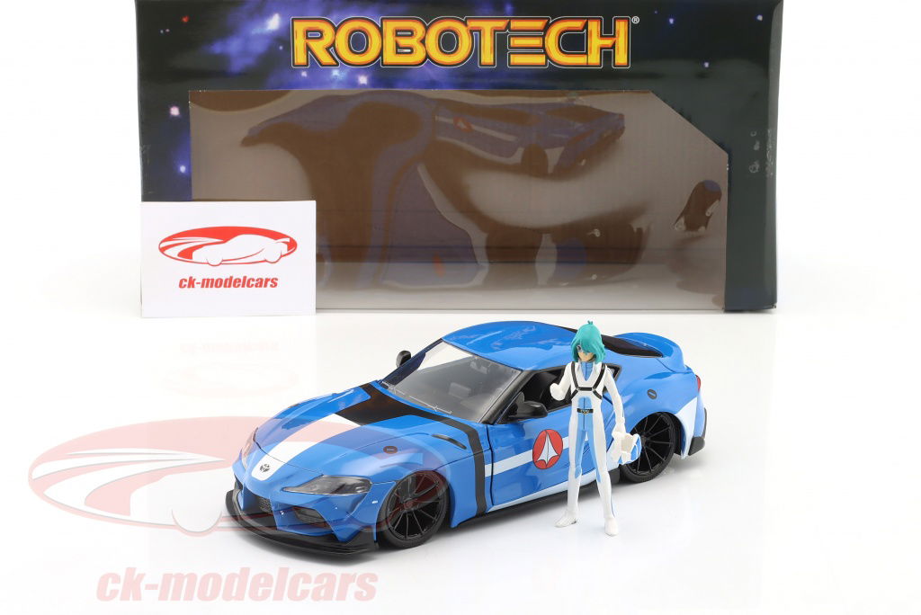 Jadatoys 1:24 Toyota Supra MK5 連続テレビ番組 ロボテック と