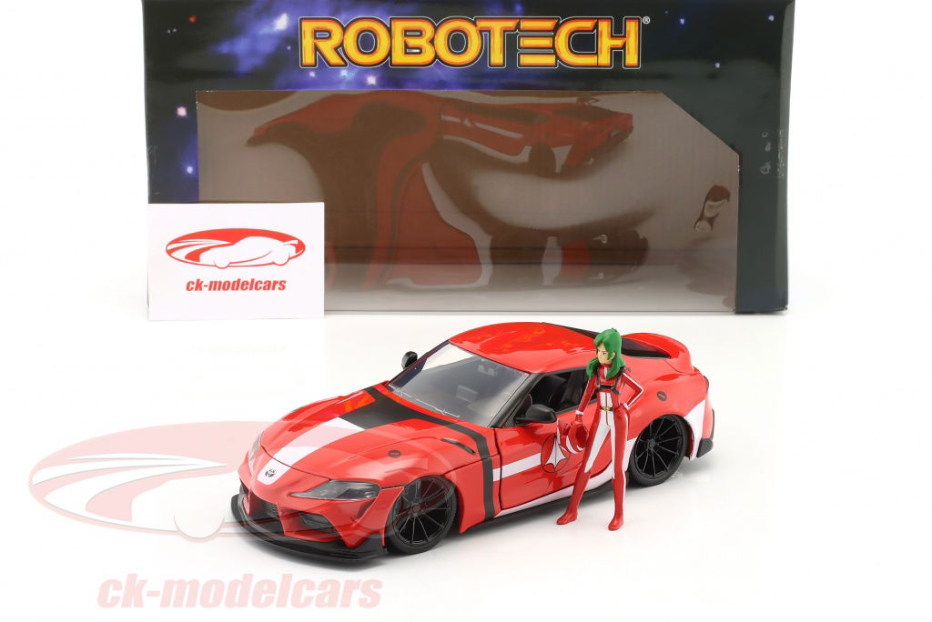 Jadatoys 1:24 Toyota Supra MK5 連続テレビ番組 ロボテック と