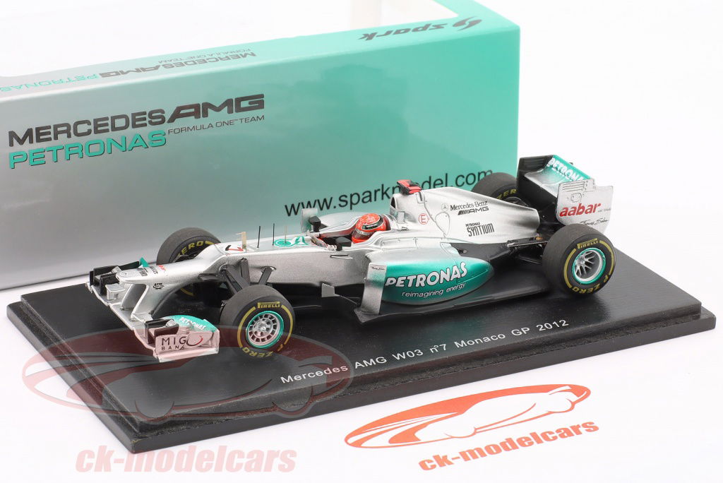 Spark 1:43 M. Schumacher Mercedes AMG Petronas GP W03
