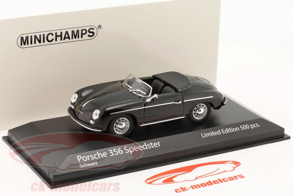 Minichamps 1:43 Porsche 356 Speedster Baujahr 1956 schwarz