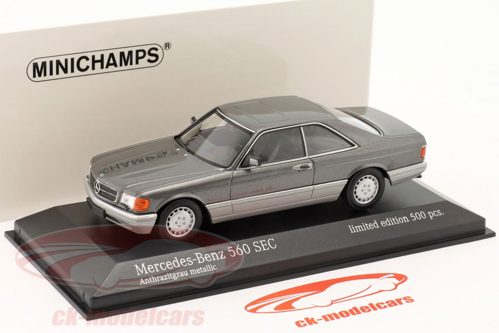 Minichamps 1:43 Mercedes-Benz 560 SEC (C126) year 1986