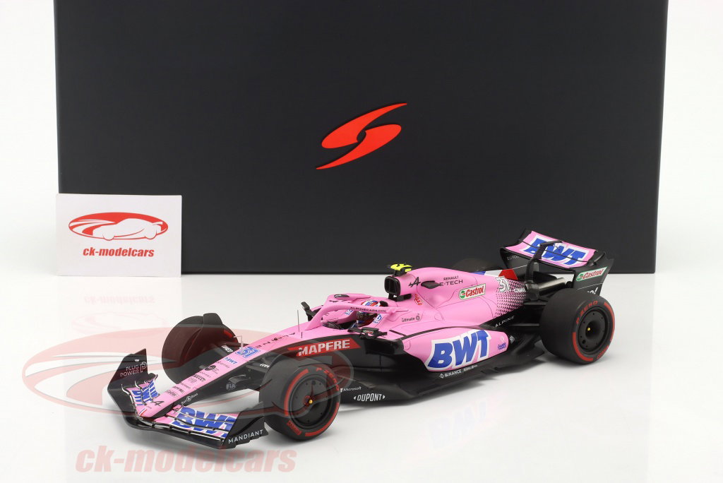 Spark 1:18 Esteban Ocon Alpine A522 #31 Bahrain GP formula 1 2022