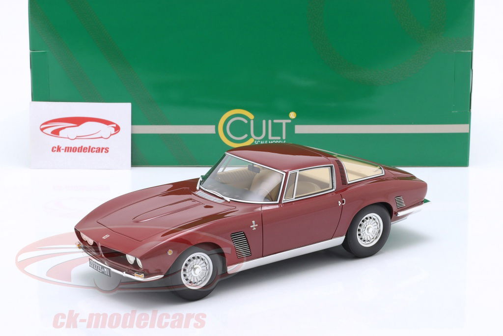 104-022 CULT 1/18 イソ Iso Grifo GL350 Cult Scale Models 1:18 Iso Grifo GL350 year 1966 yellow