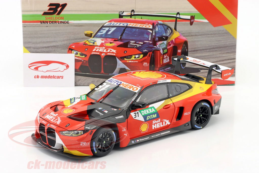 Minichamps 1:18 BMW M4 GT3 #31 DTM チャンピオン 2022 Sheldon