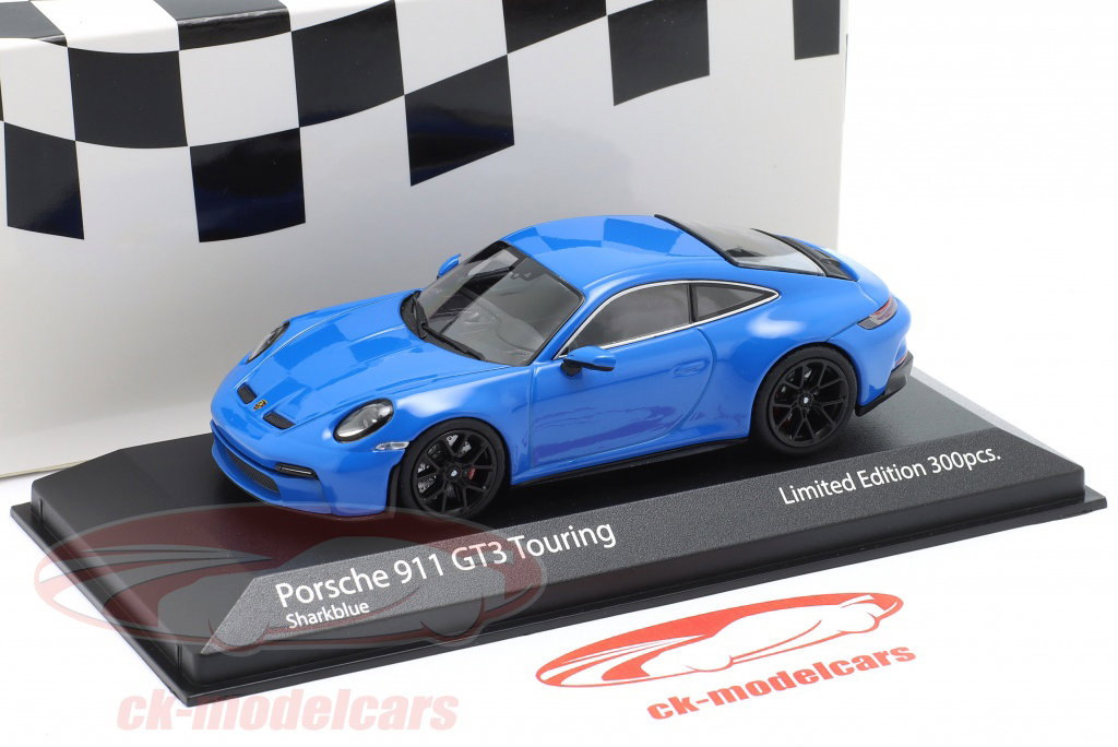 911 GT3 992 シャークブルー 1/43 スケール ミニチャンプス s-l400.jpg