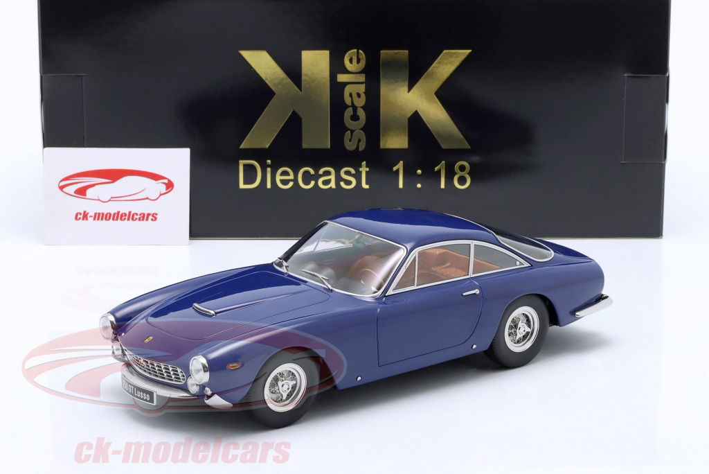 301-036 KK 1/18 フェラーリ 250 GT Lusso 1962 KK-Scale 1:18 Ferrari 250 GT Lusso year 1962 blue KKDC181024