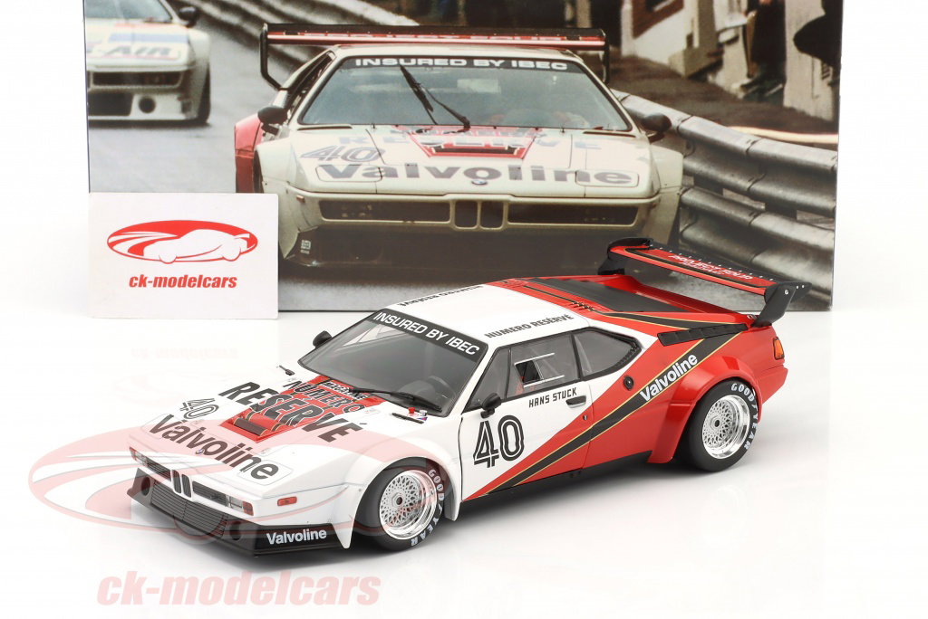 WERK83 1:18 BMW M1 Procar #40 Winner Monaco ProCar Series 1980