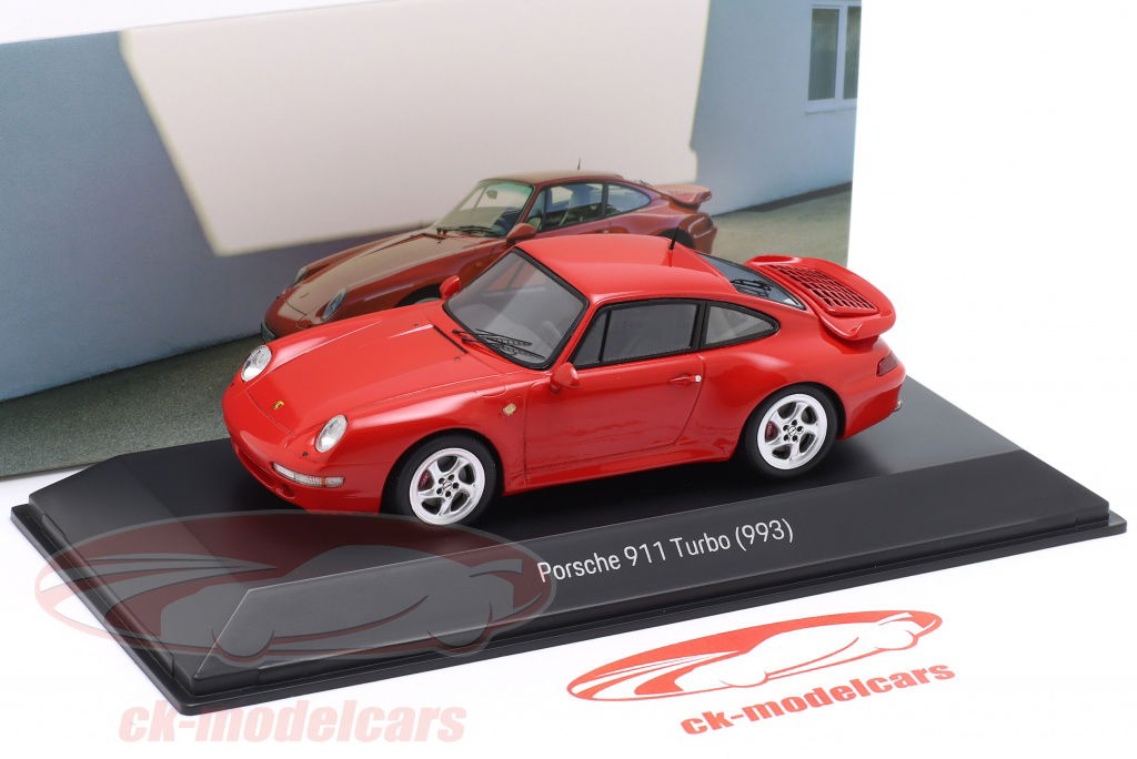Spark 1:43 Porsche 911 (993) Turbo 4th generation guards red