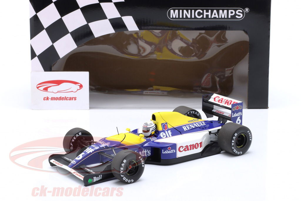 Minichamps 1:18 Riccardo Patrese Williams FW14B #6 formula 1