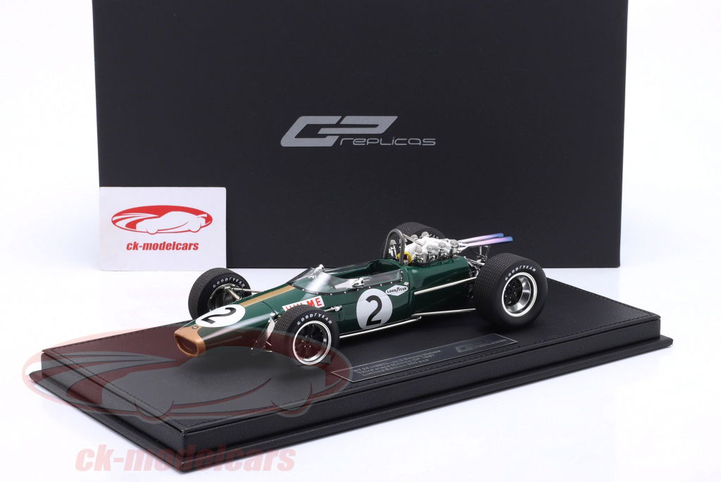 GP Replicas 1:18 D. Hulme Brabham BT24 #2 3rd Mexican GP