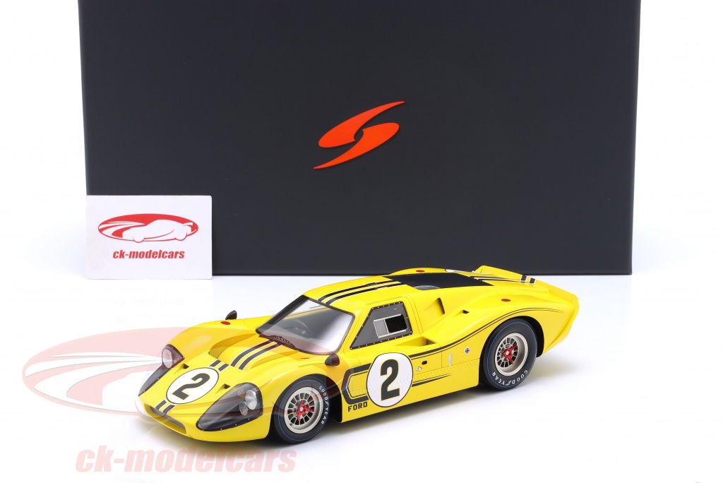 Spark 1:18 Ford GT40 Mk IV #2 4th 24h LeMans 1967 McLaren