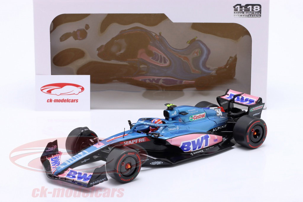 Solido 1:18 Esteban Ocon Alpine A522 #31 Australia GP formula 1