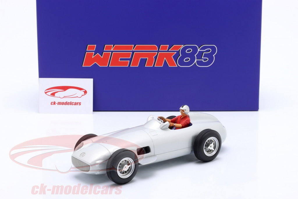 Werk83 1:18 Mercedes-Benz W196 Plain Body Edition formula 1 1955