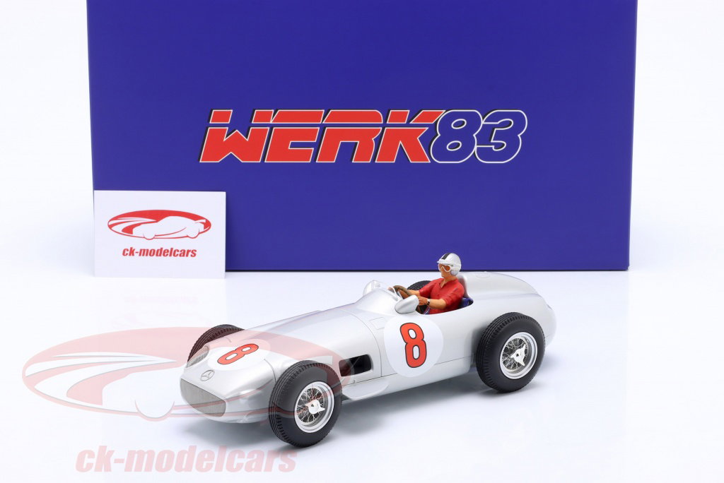 Werk83 1:18 J.-M. Fangio Mercedes-Benz W196 #8 World Champion