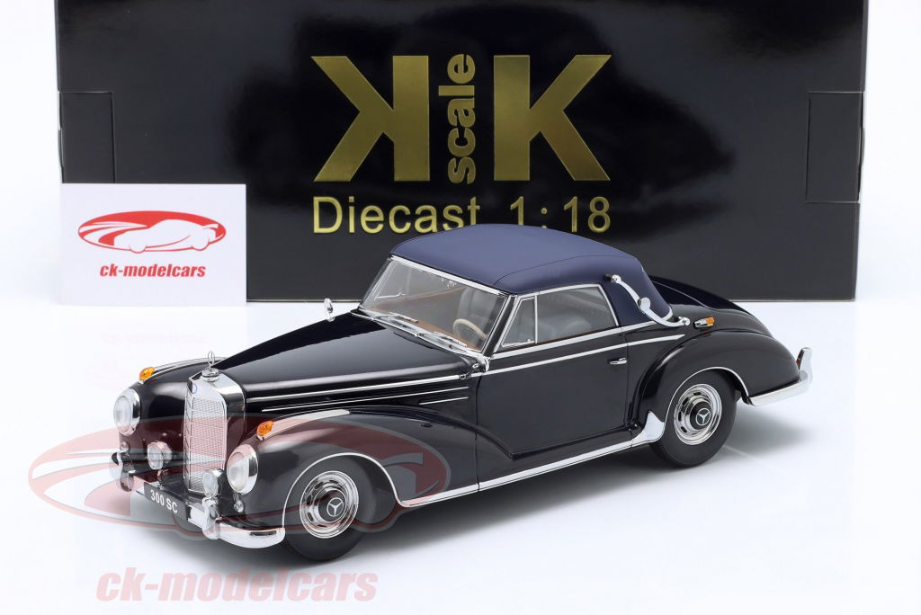 KK-Scale 1:18 Mercedes-Benz 300 SC Cabriolet (W188) Softtop 1957
