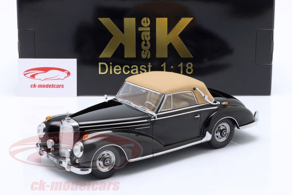 KK-Scale 1:18 Mercedes-Benz 300 SC Convertible (W188) Softtop 1957