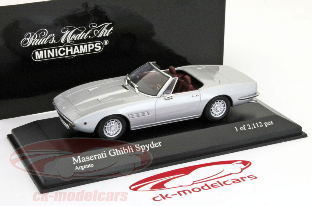 ミニチャンプス　1/18 マセラティ ギブリ　スパイダー ミニチャンプス 1/18 マセラティ ギブリ スパイダー ミニチャンプス 1