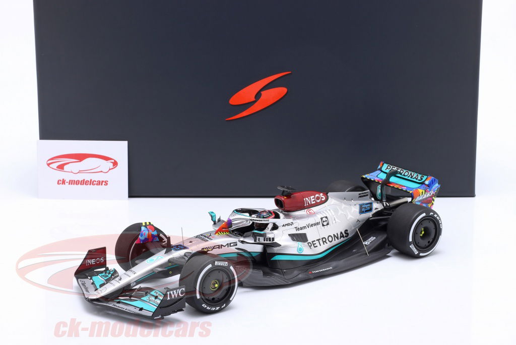 Spark 1:18 George Russell Mercedes-AMG F1 W13 #63 5th Miami