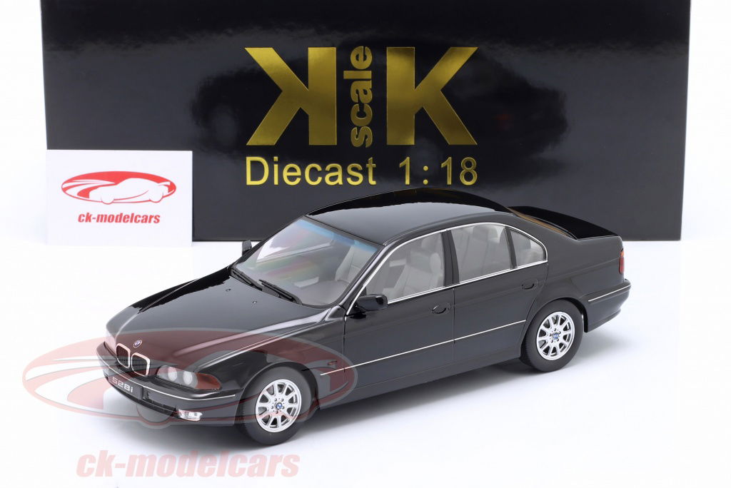 KK-Scale 1:18 BMW 528i (E39) Limousine Baujahr 1995 schwarz