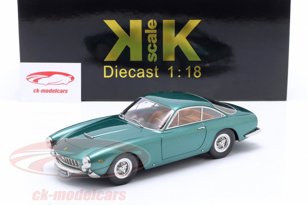 KK-Scale 1:18 Ferrari 250 GT Lusso year 1962 green metallic