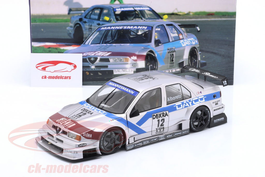 1:18 WERK83 アルファ ロメオ 155 V6 Ti DTM / ITC WERK83 1:18 Michael Bartels #19 Alfa Romeo 155 V6 TI