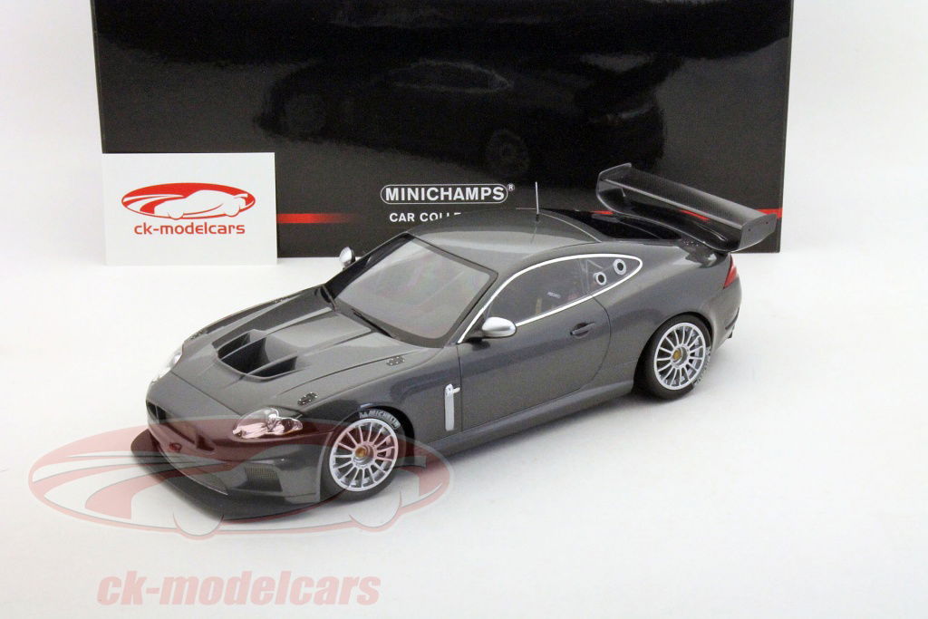 Minichamps 1:18 Jaguar XKR GT3 Presentation 2008 grey