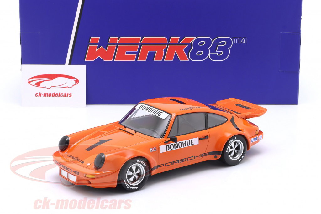 WERK83 1:18 Porsche 911 Carrera 3.0 RSR #1 Winner IROC 1974 Mark