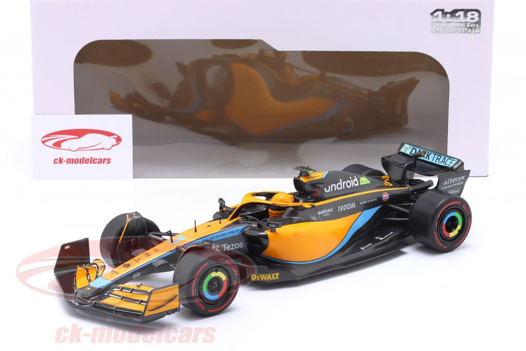 Solido 1:18 Daniel Ricciardo McLaren MCL36 #3 6th Australia