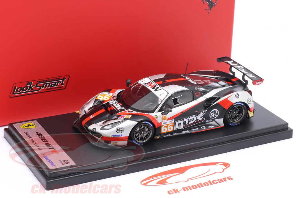 LookSmart 1:43 Ferrari 488 GTE Evo #66 24h LeMans 2022 JMW