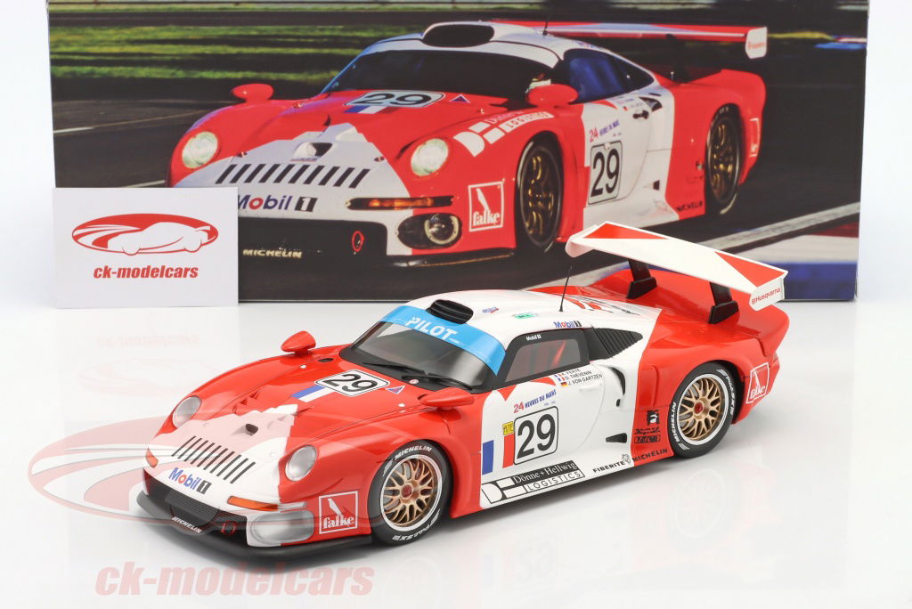 WERK83 1:18 Porsche 911 GT1 #29 24h LeMans 1997 von Gartzen